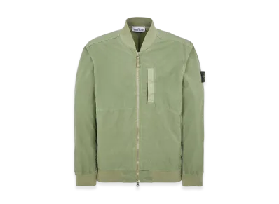 Stone Island 42629 Cupro Cotton Twill TC Jacket - 23SS "Sage Green"