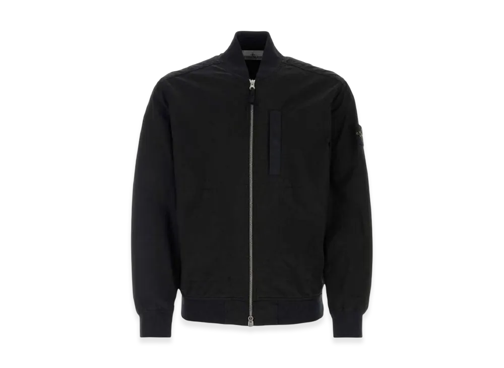 Stone Island 42629 Cupro Cotton Twill TC Jacket - 23SS "Black"