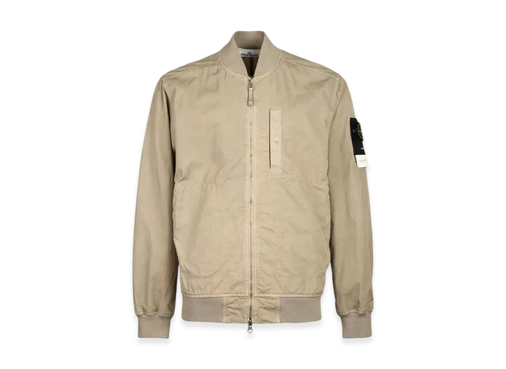 Stone Island 42629 Cupro Cotton Twill TC Jacket - 23SS "Dove Grey"