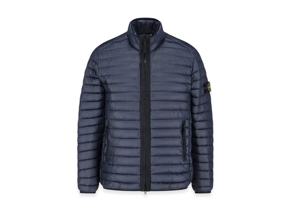 Stone Island 42324 Packable Loom Woven Chambers R-Nylon Down-TC Jacket - 23FW "Navy Blue"