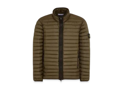 Stone Island 42324 Packable Loom Woven Chambers R-Nylon Down-TC Jacket - 23FW "Olive Green"