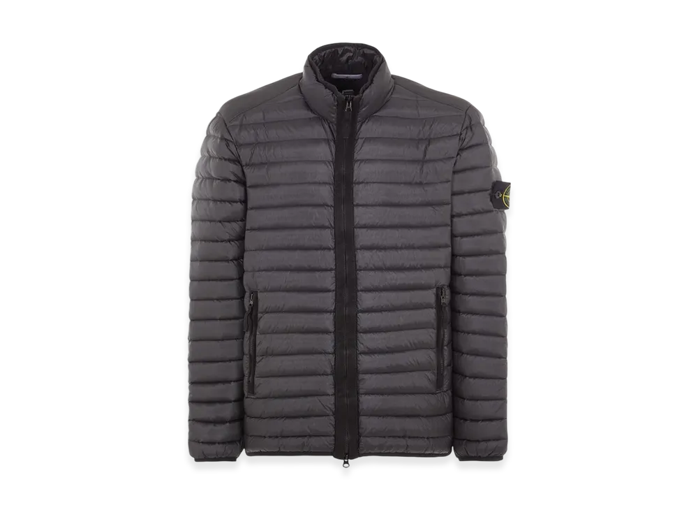 Stone Island 42324 Packable Loom Woven Chambers R-Nylon Down-TC Jacket - 23FW "Black"