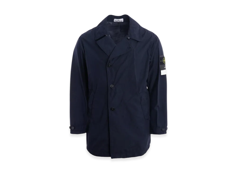 Stone Island 42132 Naslan Light Watro Trench Coat - 20SS "Navy Blue"