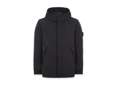 Stone Island 41826 Micro Twill Primaloft Pure Insulation Technology Hooded Jacket - 23FW "Black"