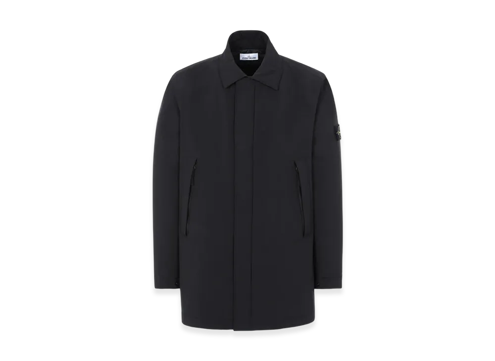 Stone Island 41727 Soft Shell-R Long Jacket - 20FW "Black"