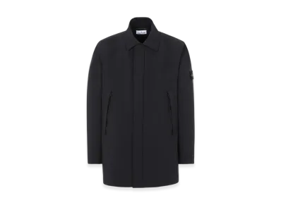 Stone Island 41727 Soft Shell-R Long Jacket - 20FW "Black"