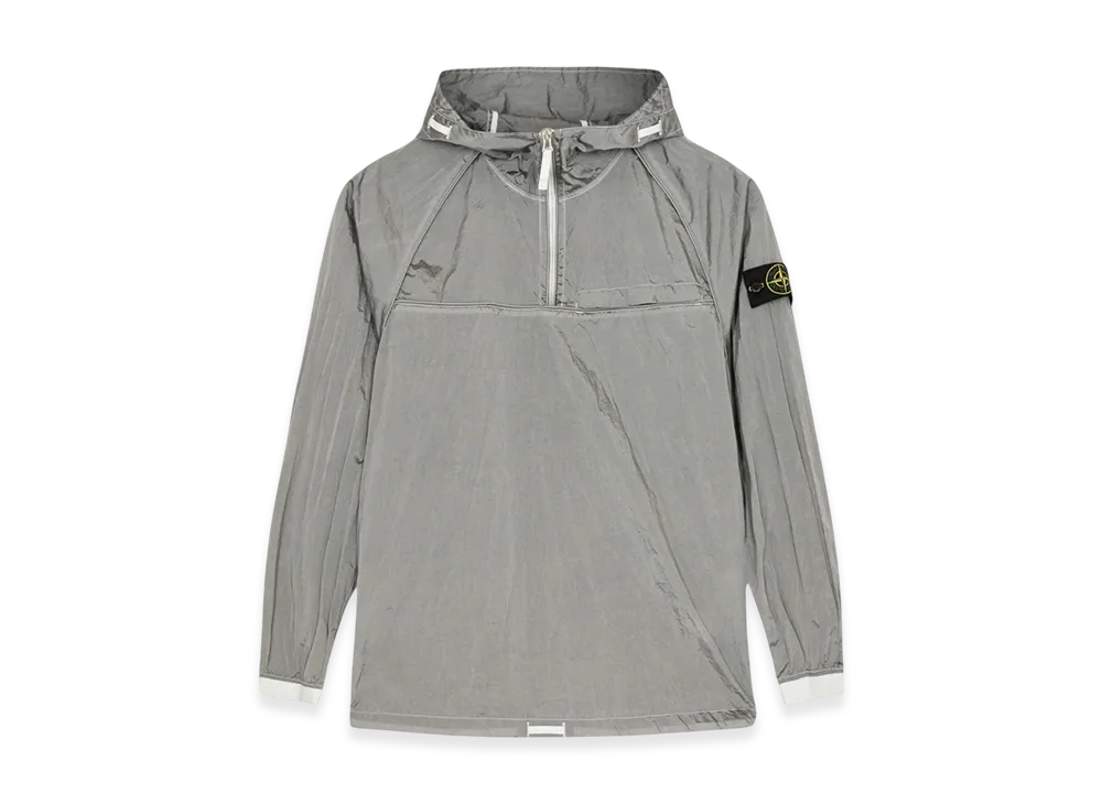Stone Island 41720 Nylon Metal Garment Dyed Packable Hooded Blouson - 22SS "Ice"