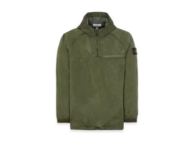 Stone Island 41720 Nylon Metal Garment Dyed Packable Hooded Blouson - 22SS "Olive Green"