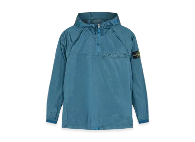 Stone Island 41720 Nylon Metal Garment Dyed Packable Hooded Blouson - 22SS "Powder Blue"