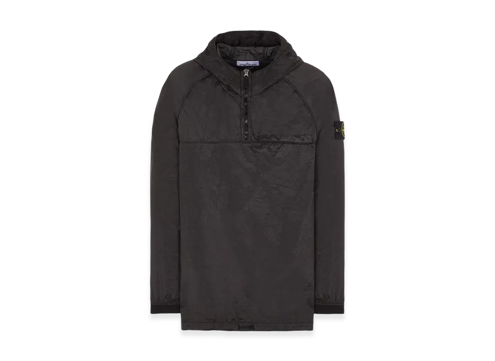 Stone Island 41720 Nylon Metal Garment Dyed Packable Hooded Blouson - 22SS "Black"