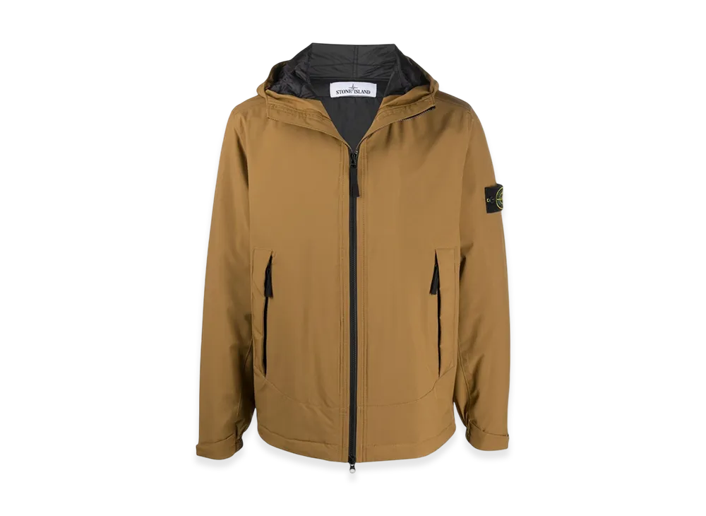 Stone Island 41627 Primaloft Insulation Soft Shell-R Jacket - 20FW "Tobacco"