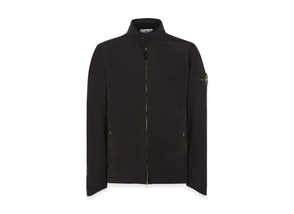 Stone Island 41531 David Light-TC Light Weight Canvas Bluson - 23FW "Black"