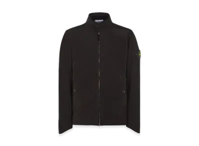 Stone Island 41531 David Light-TC Light Weight Canvas Bluson - 23FW "Black"