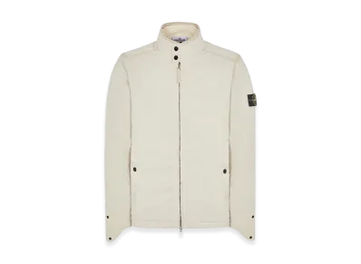 Stone Island 41531 David Light-TC Light Weight Canvas Bluson - 23FW "Stucco"