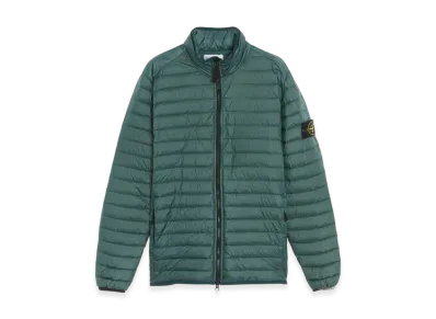 Stone Island 41524 Packable Loom Woven Chambers R-Nylon Down TC Jacket - 23SS "Bottle Green"