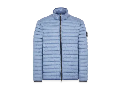 Stone Island 41524 Loom Woven Chambers R-Nylon Down-TC Garment Dyed Packable Jacket - 22FW "Avio Blue"