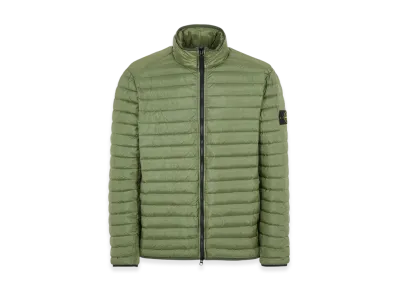 Stone Island 41524 Loom Woven Chambers R-Nylon Down-TC Garment Dyed Packable Jacket - 22FW "Olive Green"