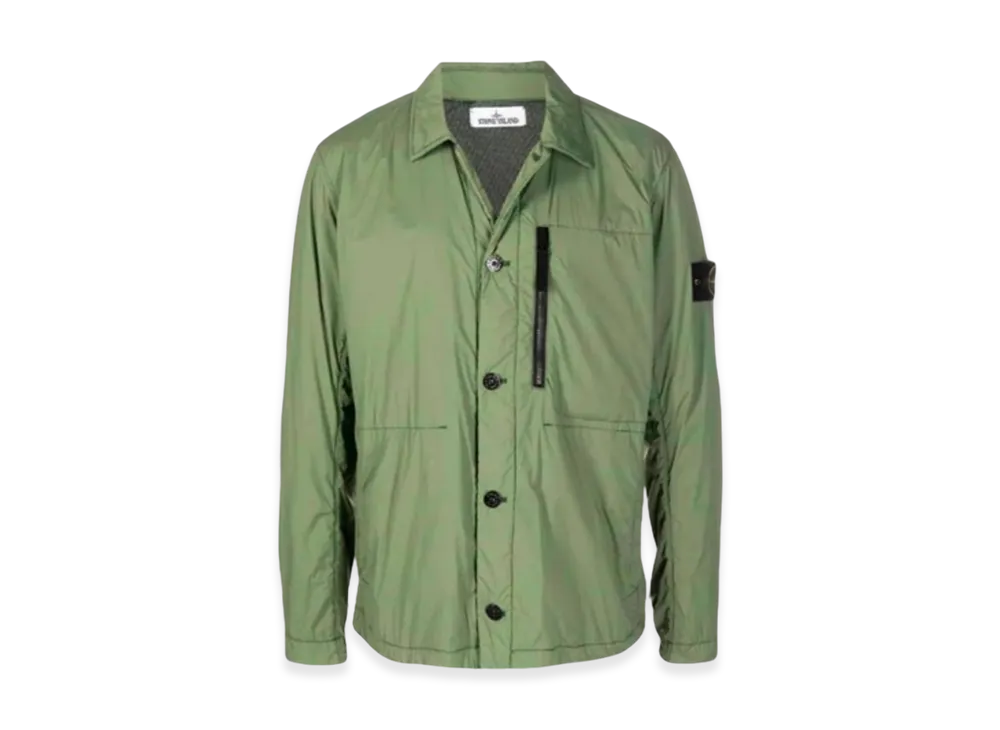 Stone Island 41431 Skin Touch Nylon TC Garment Dyed Jacket - 22SS "Olive Green"