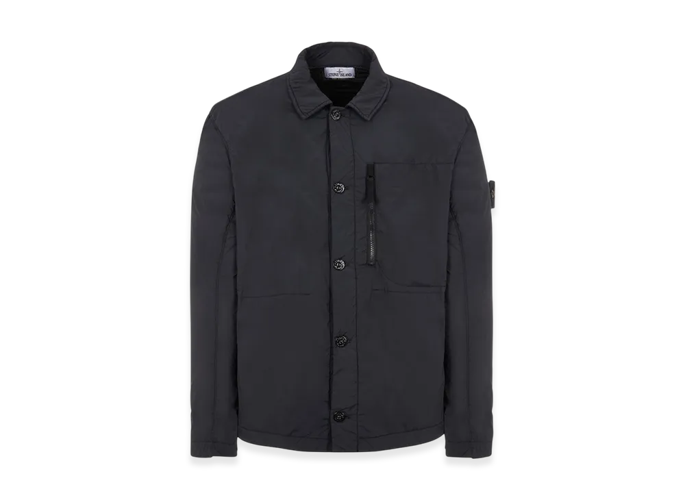 Stone Island 41431 Skin Touch Nylon-TC Garment Dyed Jacket - 22SS "Black"