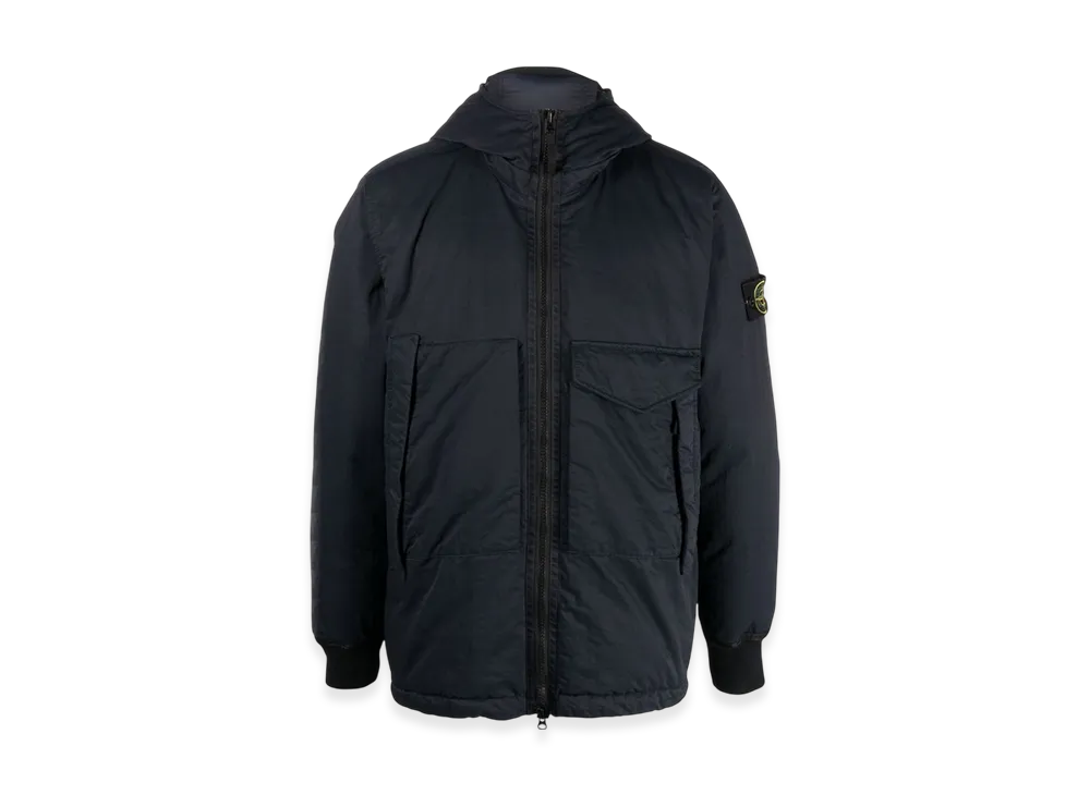 Stone Island 41421 Opaque Nylon Twill Down - 22FW "Navy Blue"