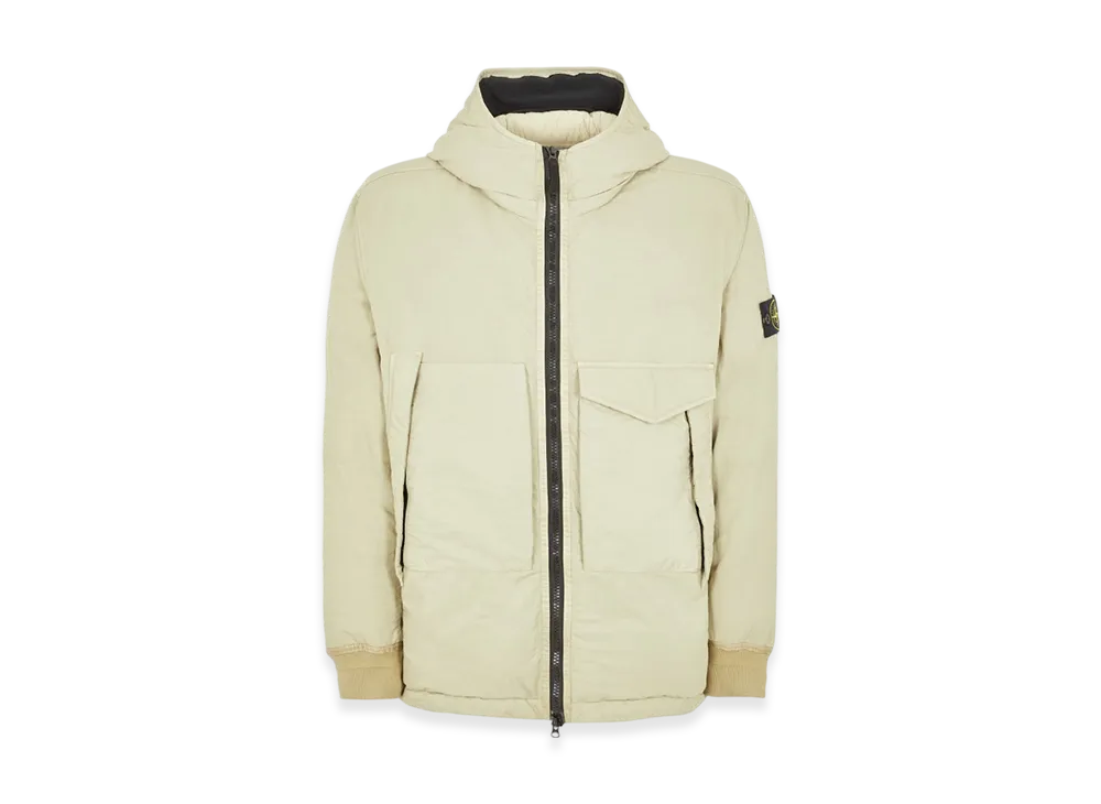 Stone Island 41421 Opaque Nylon Twill Down - 22FW "Beige"