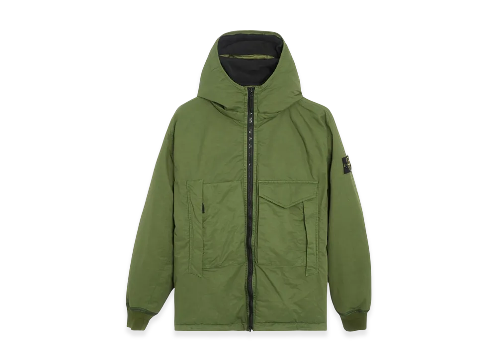 Stone Island 41421 Opaque Nylon Twill Down - 22FW "Olive Green"