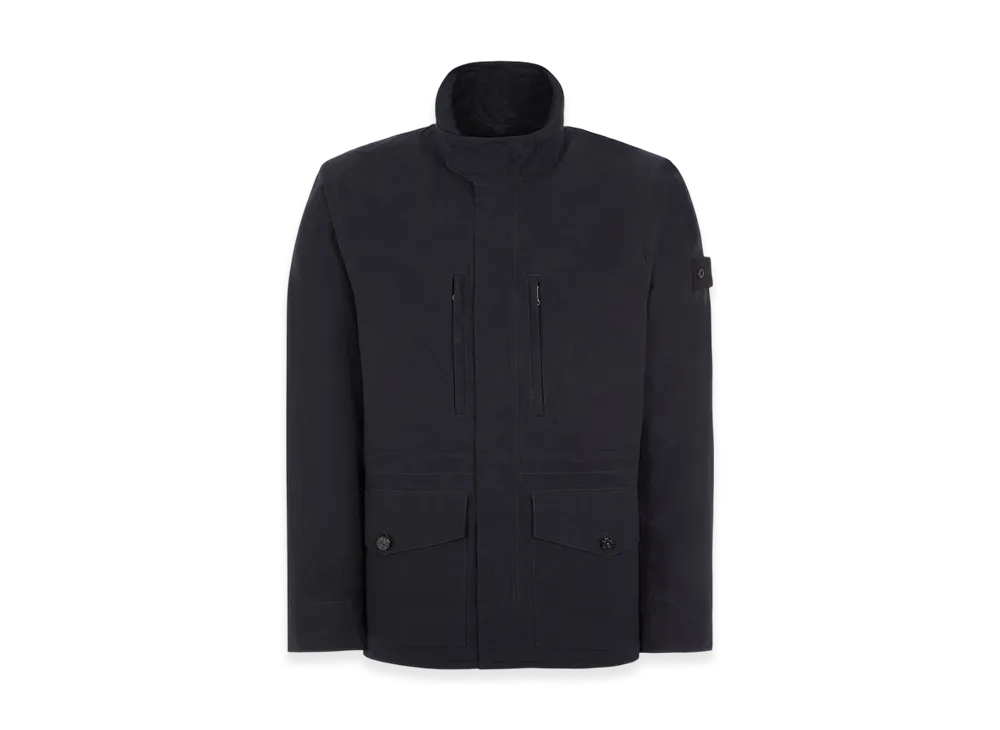 Stone Island 412F1 Ghost Piece O-Ventile Jacket - 23SS "Black"