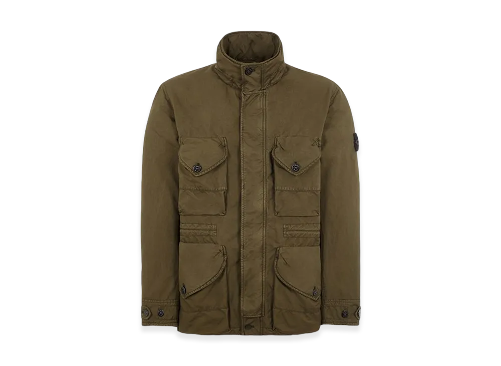 Stone Island 41249 Daivd-TC Field Jacket - 23FW "Olive Green"