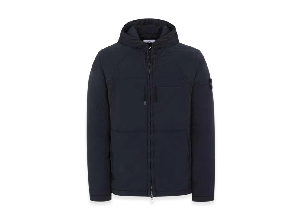 Stone Island 41228 Comfort Tech Composite Light Hooded Jacket - 20FW "Navy Blue"