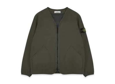 Stone Island 41127 Soft Shell-R E.DYE Pure Insulation Technology Recycled Polyester Primaloft Jacket - 23FW "Olive Green"