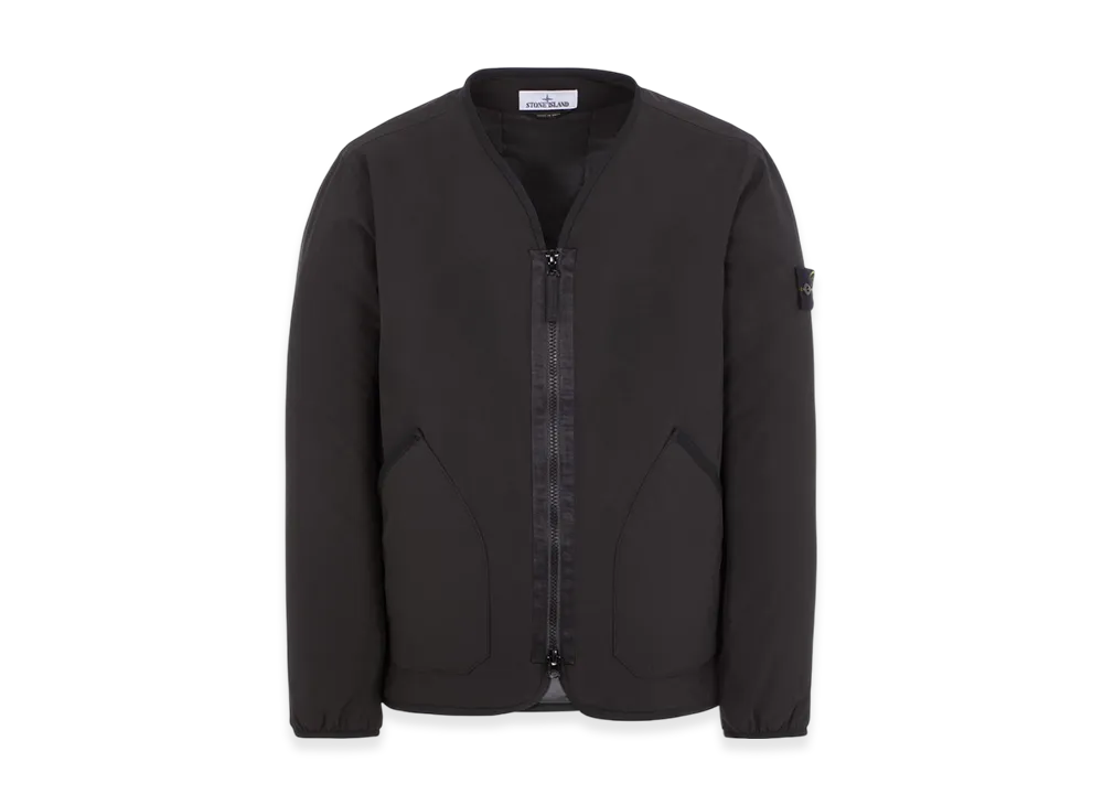 Stone Island 41127 Soft Shell-R E.DYE Pure Insulation Technology Recycled Polyester Primaloft Jacket - 23FW "Black"