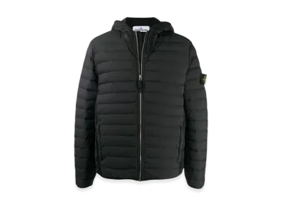 Stone Island 41125 Loom Woven Down Chambers Stretch Nylon-TC Jacket - 20FW "Black"
