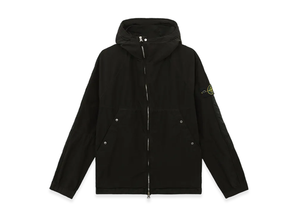 Stone Island 410M3 David Light TC Hooded Blouson with Anti Drop - 24FW "Black"