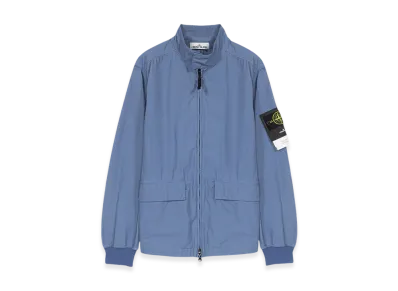 Stone Island 41033 Nylon Cotton Batavia Garment Dyed Jacket - 22SS "Mid Blue"