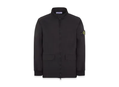 Stone Island 41033 Nylon Cotton Batavia Garment Dyed Jacket - 22SS "Black"