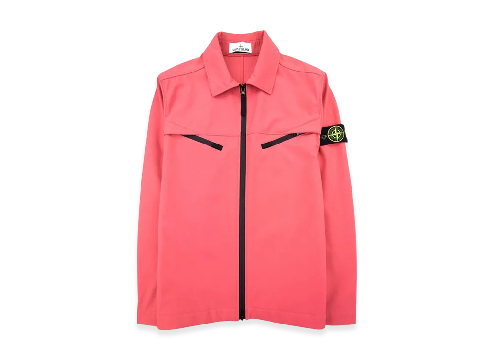 Stone Island 41027 Light Soft Shell-R E.DYE Technology Recycled Polyester Jacket - 23SS "Cyclamen"
