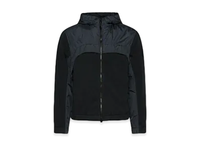 Stone Island 4100041 Crinkle Reps R-NY Hooded Jacket - 25SS "Black"