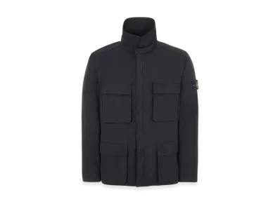 Stone Island 40933 Nylon Cotton Batavia Garment Dyed Jacket - 22SS "Black"