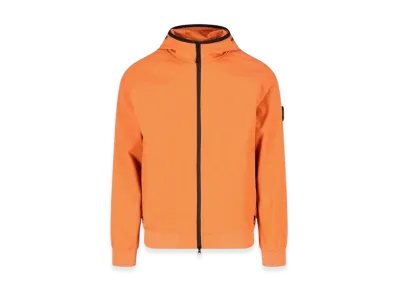 Stone Island 40927 Light Soft Shell-R E.Dye Technology Recycled Polyester Hooded Jacket - 23SS "Sienna Brown"