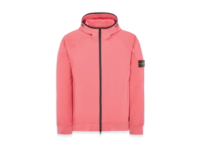 Stone Island 40927 Light Soft Shell-R E.Dye Technology Recycled Polyester Hooded Jacket - 23SS "Cyclamen"