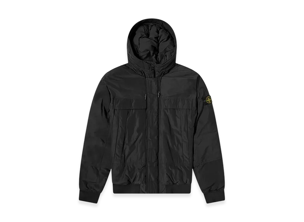 Stone Island 40826 Micro Reps Down Hooded Blouson - 20FW "Black"