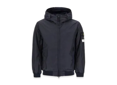 Stone Island 40823 Nylon Zipped Jacket - 24FW "Navy Blue"