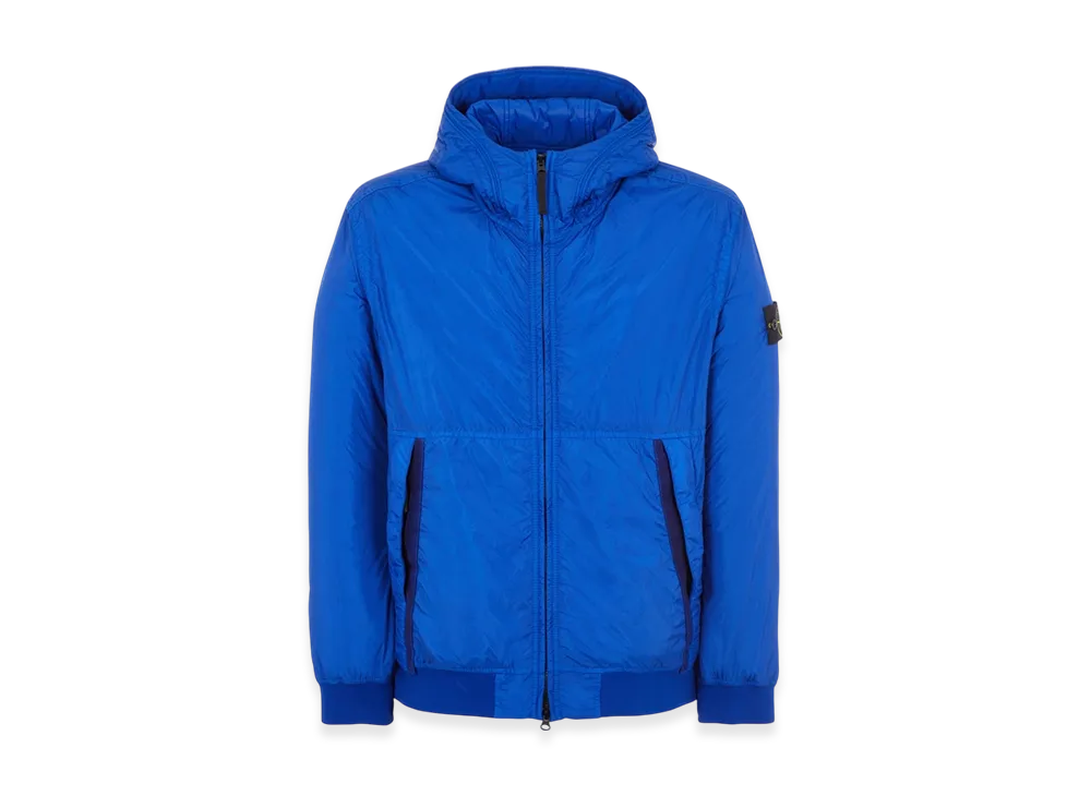Stone Island 40823 Garment Dyed Crinkle Reps Recycled Nylon with Primaloft TC Jacket - 23FW "Ultramarine Blue"