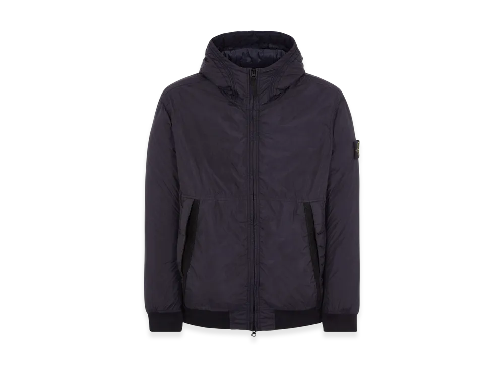 Stone Island 40823 Garment Dyed Crinkle Reps Recycled Nylon with Primaloft TC Jacket - 23FW "Navy Blue"