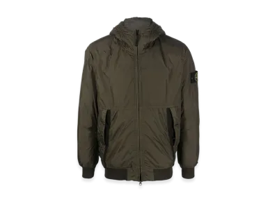 Stone Island 40823 Garment Dyed Crinkle Reps Recycled Nylon with Primaloft TC Jacket - 23FW "Olive Green"
