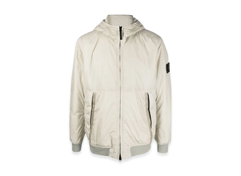 Stone Island 40823 Garment Dyed Crinkle Reps Recycled Nylon with Primaloft TC Jacket - 23FW "Stucco"