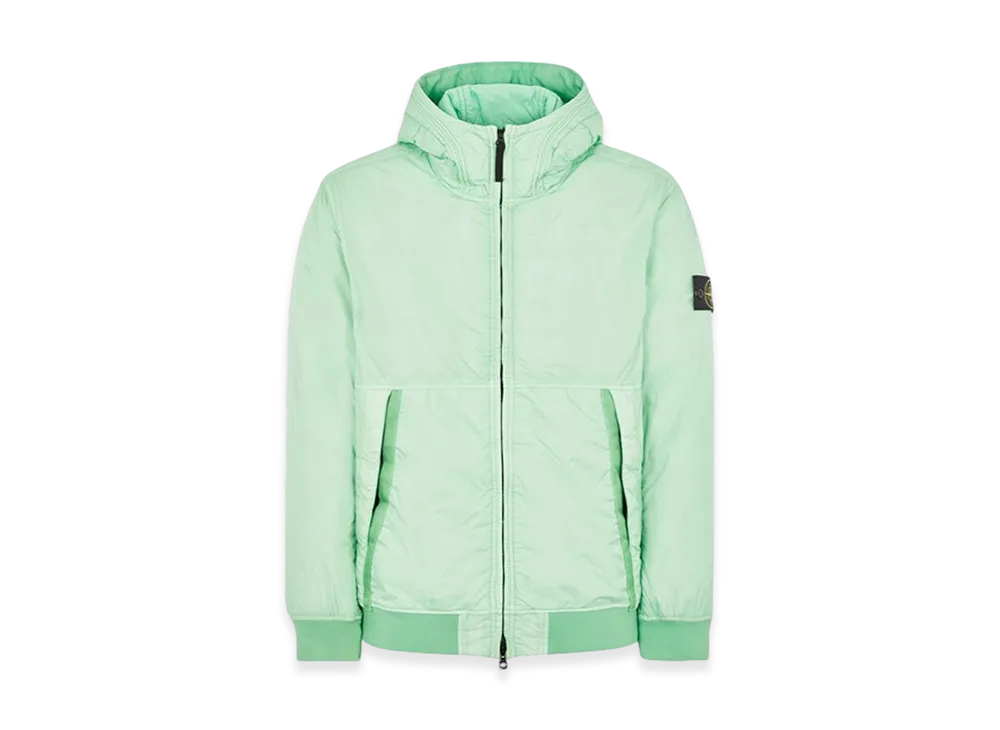 Stone Island 40823 Garment Dyed Crinkle Reps Recycled Nylon with Primaloft TC Jacket - 23FW "Light Green"
