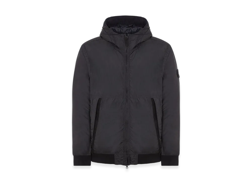 Stone Island 40823 Garment Dyed Crinkle Reps Recycled Nylon with Primaloft TC Jacket - 23FW "Black"