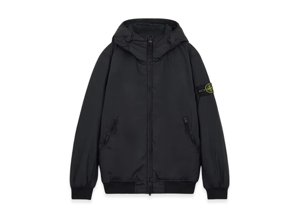 Stone Island 40823 Garment Dyed Crinkle Reps R-NY Down Jacket - 24FW "Black"