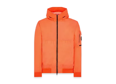 Stone Island 40632 Naslan Light Watro Hooded Blouson - 22SS "Orange"